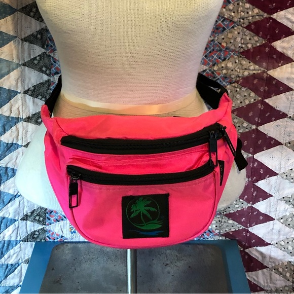 Vintage Bags Hot Pink Fanny Pack Poshmark
